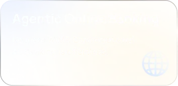 Agentic Online Banking Interface Preview