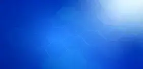 Abstract blue graphic representing self-service AI scaling